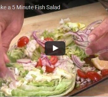 5 Minute Fish Salad